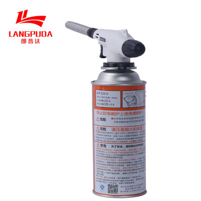 Tocha de soldadura 15cm portátil Célsio do gás do metal 1300