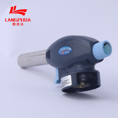 Arma de chama 17cm elétrica portátil, tocha de solda do gás do butano