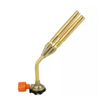 Arma de chama portátil do ASSADO do metal, tocha do butano para iluminar o carvão vegetal
