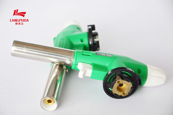 Tocha 111mm recarregável portátil do gás do butano para o cozimento