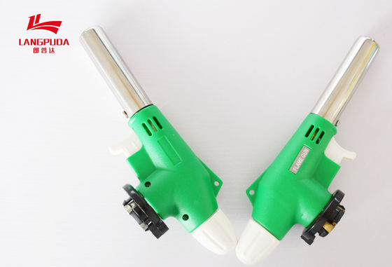 Tocha ajustável elétrica conveniente do butano do jato 18cm