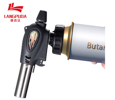 Tocha de acampamento cerâmica do butano da proteção 16.5cm do bocal para iluminar o carvão vegetal