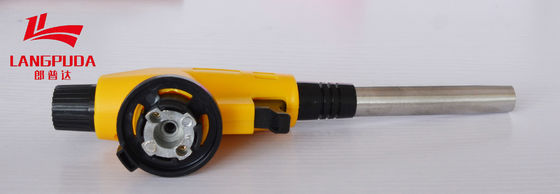 Acionador de partida amarelo preto do carvão vegetal da tocha da grade da arma de chama do ASSADO de 20cm