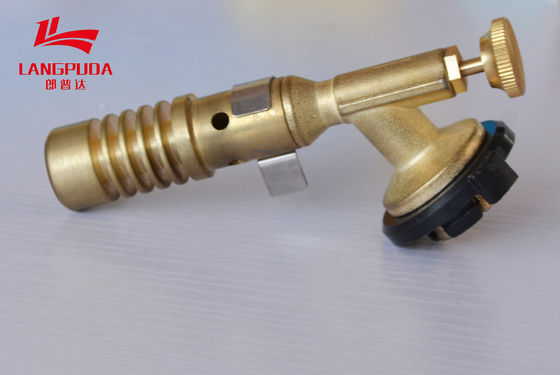 Arma plástica de bronze da tocha de soldadura de 11.5cm, tocha de solda do gás de 1300 graus