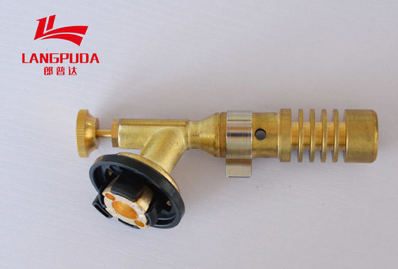 Ignição automática plástica de bronze da tocha de soldadura do gás do butano de 115mm