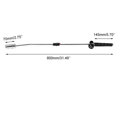 Pistola de ignição manual com tocha de gás 1300°C Temperatura da chama 20cm Comprimento da chama Ce