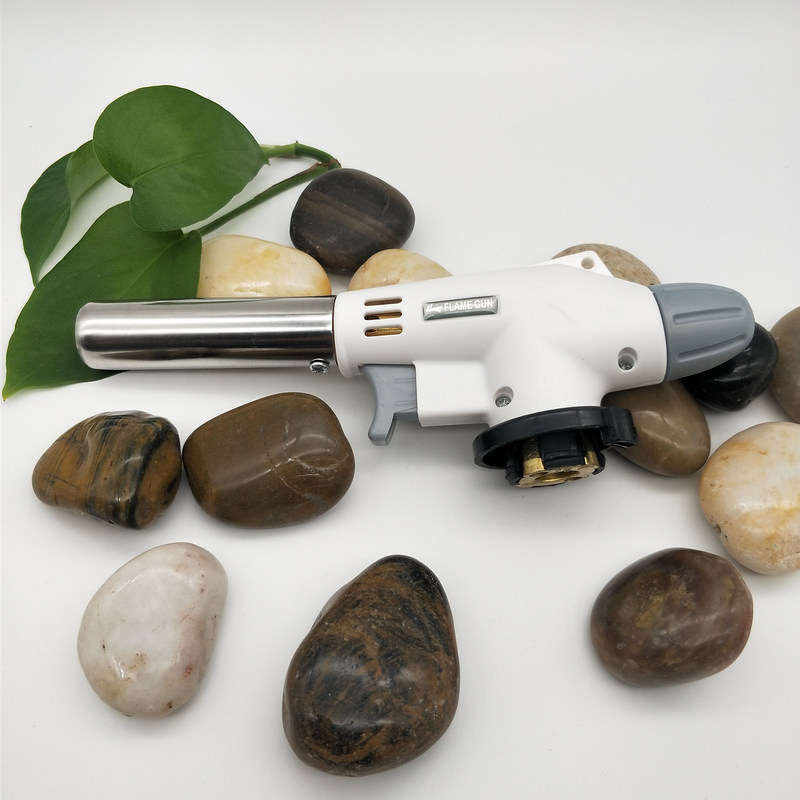 Arma de chama de acampamento portátil do gás do butano do metal de solda